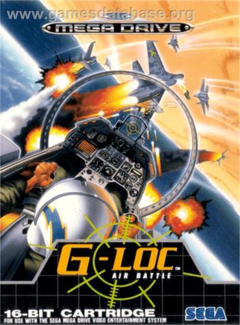 Cover G-LOC Air Battle for Genesis - Mega Drive